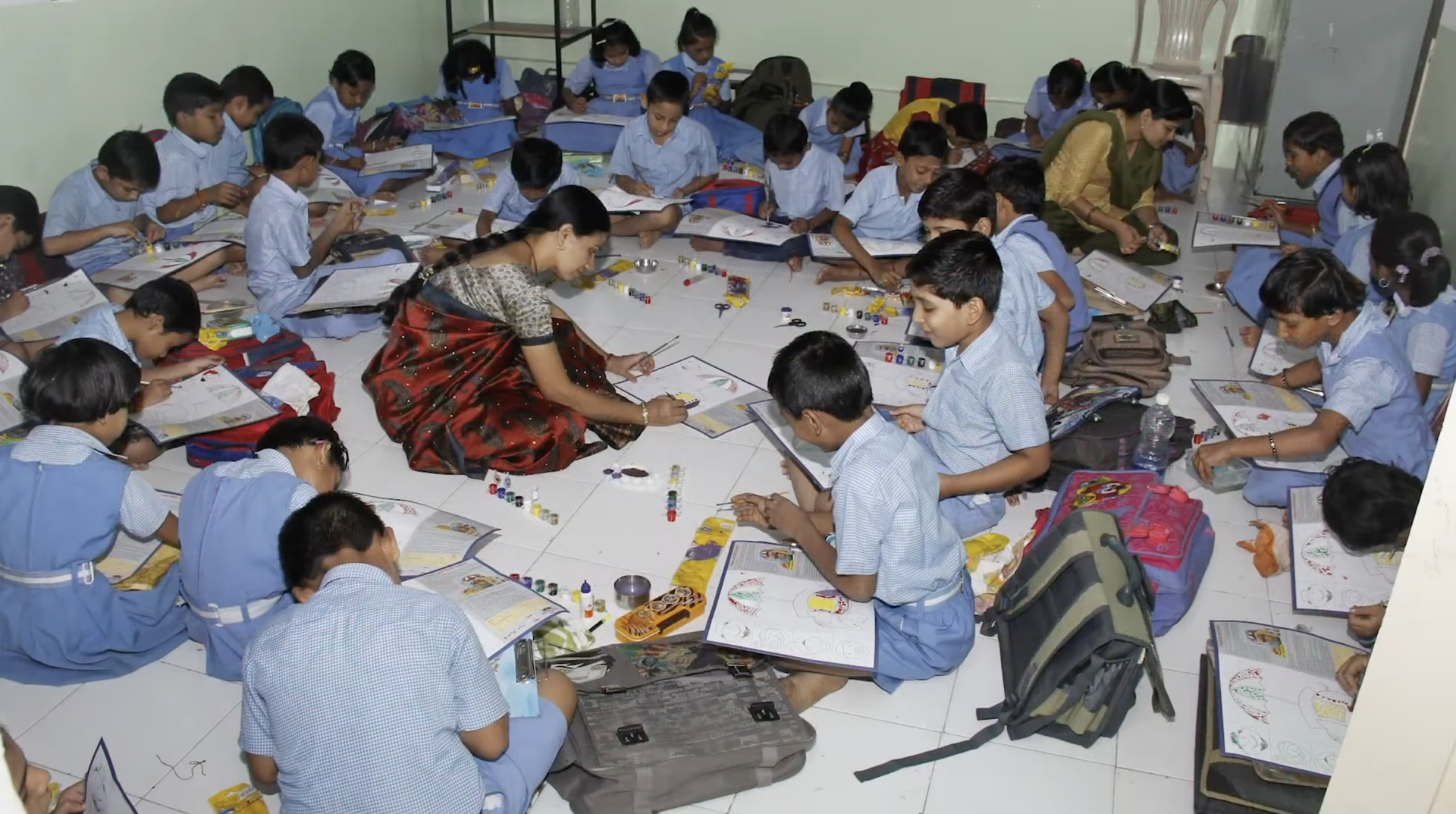 Balvikas Kendra — Grades 1 to 4 primary classroom