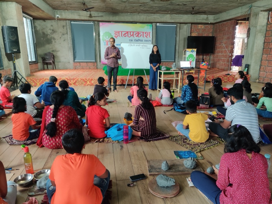 Dnyanprakash school activity