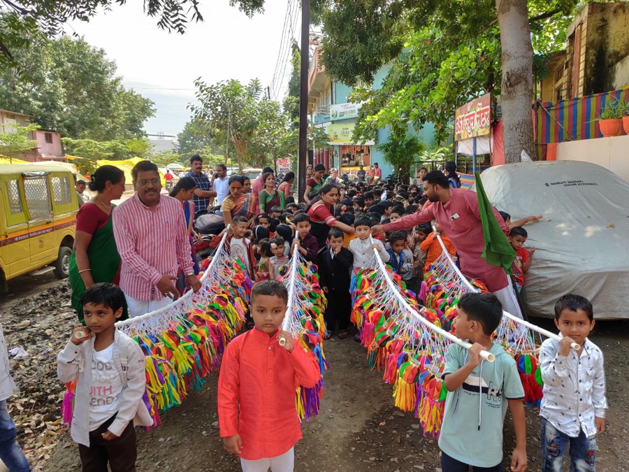 Dnyanprakash school activity